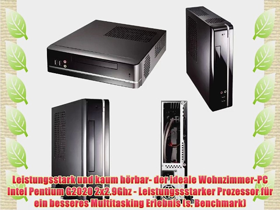 Sedatech - Mini-PC Evolution Desktop-PC (Intel G2020 2x2.90Ghz 4Gb RAM 120Gb SSD DVD-RW Full