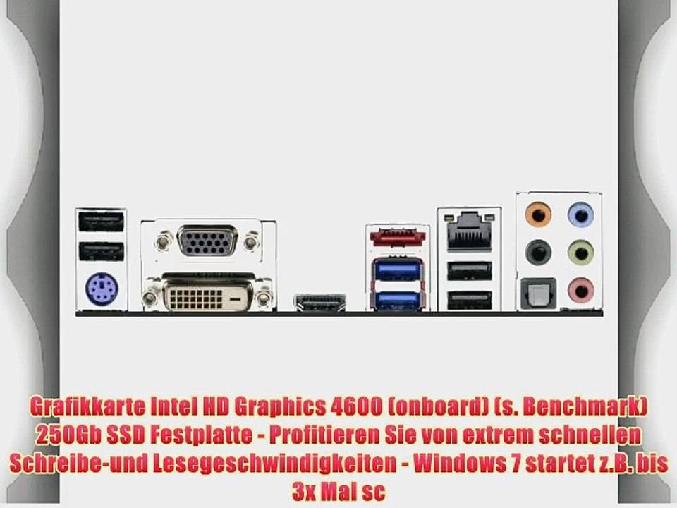 Sedatech - Mini-PC Evolution Desktop-PC (Intel i5-4670T 4x2.3Ghz 16Gb RAM 2000Gb HDD 250Gb