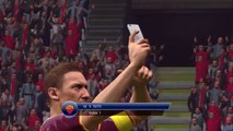 CELEBRACION SELFIE DE TOTTI (CIRCULO)!! WTF?¿ DEMO PES 16