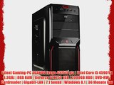 Silent Gaming-PC AGANDO fuego 4575i5 gtx | Intel Core i5 4590 4x 3.3GHz | 8GB RAM | GeForce