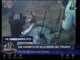 Villa María del Triunfo: Avioneta impactó contra cerro y dejó 2 heridos