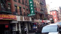 Chinatown in New York City, New York, USA. 08-2015