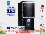 PC - CSL Speed 4761W8 (Core i7) - Multimedia QuadCore! PC-System mit Intel Core i7-4790 4x