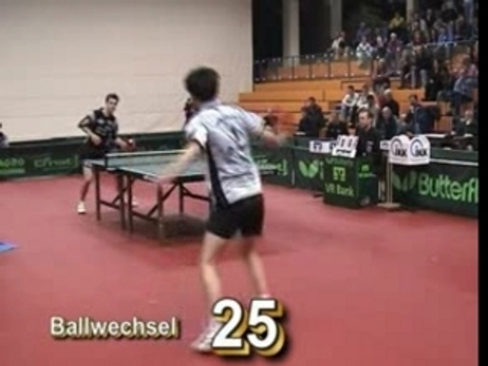 Tennis De Table-Un Point Exceptionnel