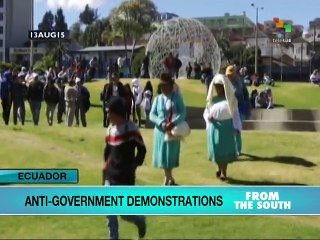 Ecuador- Anti-government Protests Mobilize Few People