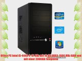 dercomputerladen Office PC System Intel i5-4440 4?31 GHz 16GB RAM 2000GB HDD Intel HD Grafik