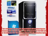 CSL Speed 4751Pro inkl. Windows 7 Pro - Intel Core i7-4790 4x 3600MHz 16GB RAM 1000GB HDD GeForce