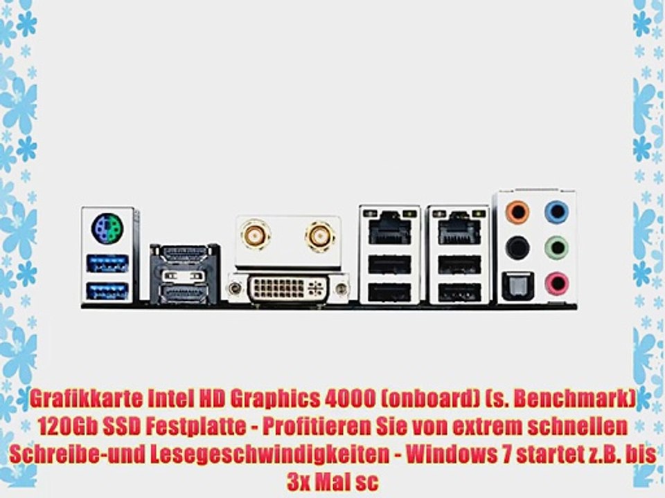 Sedatech - Mini-PC Evolution passiv gek?hlt! Desktop-PC (Intel i7-3770T 4x2.5Ghz 8Gb RAM 120Gb