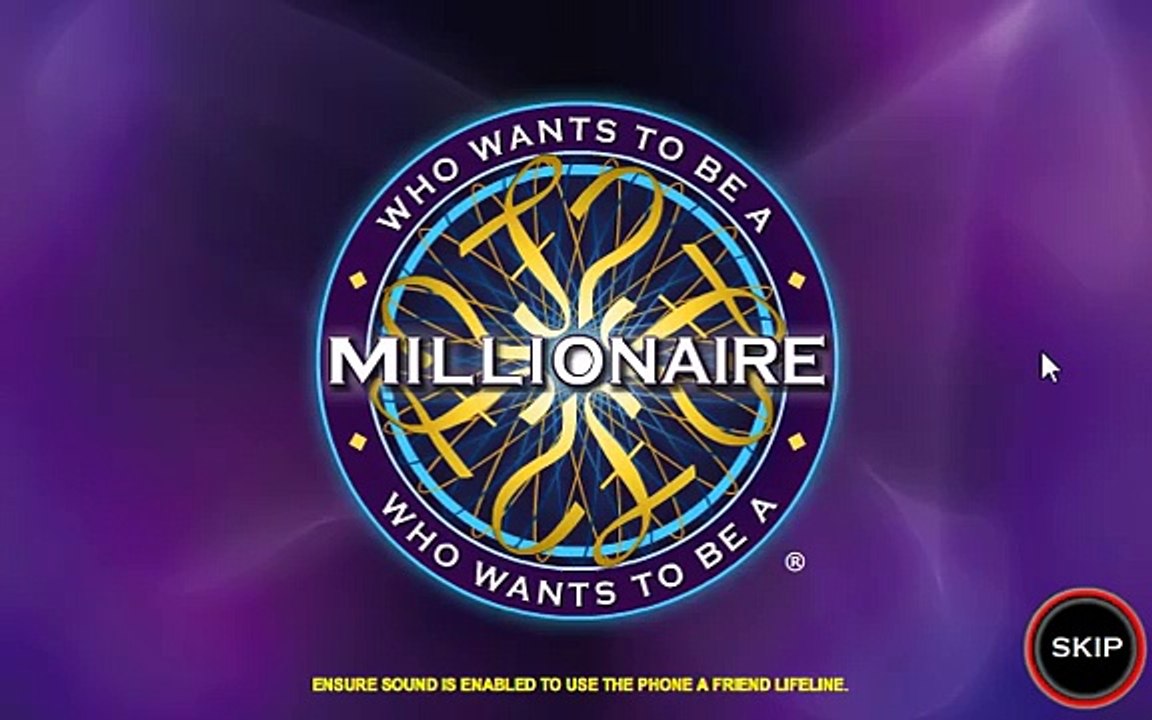 Play Who Wants to be a Millionaire Online Free