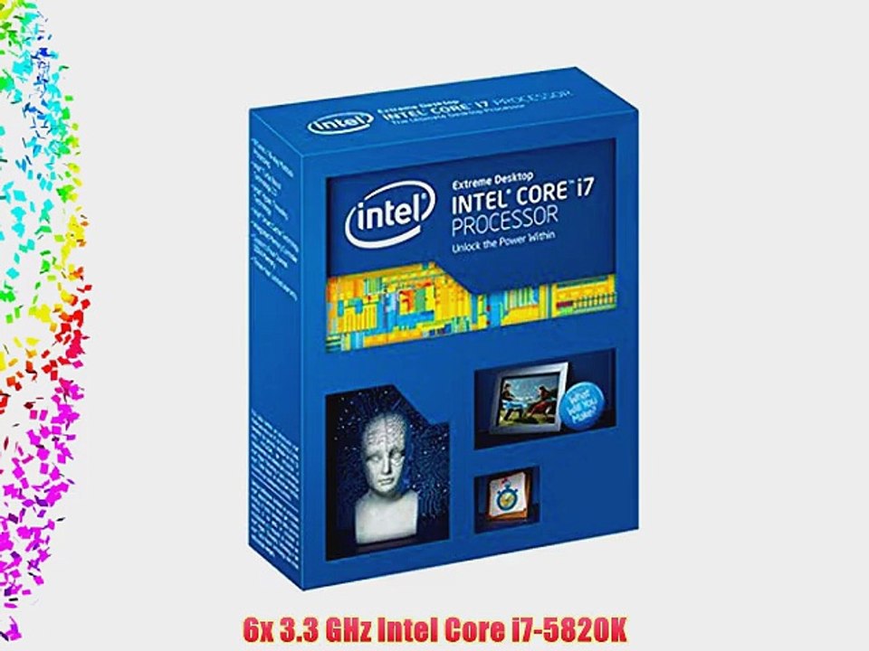 computerwerk - Extreme Komplett PC Bunbury F - 6x 3.3 GHz Intel Core i7-5820K MSI X99S Gaming