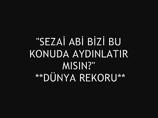 Sezai abi bizi bu konuda aydınlatır mısın/Dünya küfür rekoru
