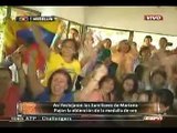 familia de Mariana Pajón celebra triunfo para Colombia