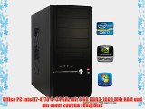 dercomputerladen Office PC System Intel i7-4770 4?34 GHz 8GB RAM 2000GB HDD nVidia GT730 -4GB