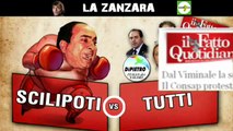 Scilipoti insulta tutti: delirium tremens alla Zanzara (15/03/2011)