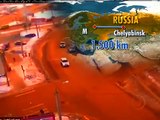 Jornal Nacional - Meteoro na Rússia fere mais de 1000 pessoas (15/02/2013)