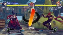 Combat Ultra Street Fighter IV - Rose vs Adon
