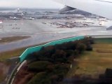 Avión de Aeromexico 777 aterrizando en Narita Japón