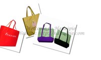 Cotton handbag, tote shopping bag, canvas bag making