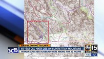 65-year-old hiker dies on Superstition Mountains