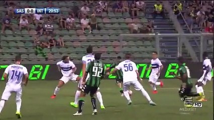 Inter	0-1	Sassuolo (Trofeo TIM) EXTENDED highlights 13/08/2015