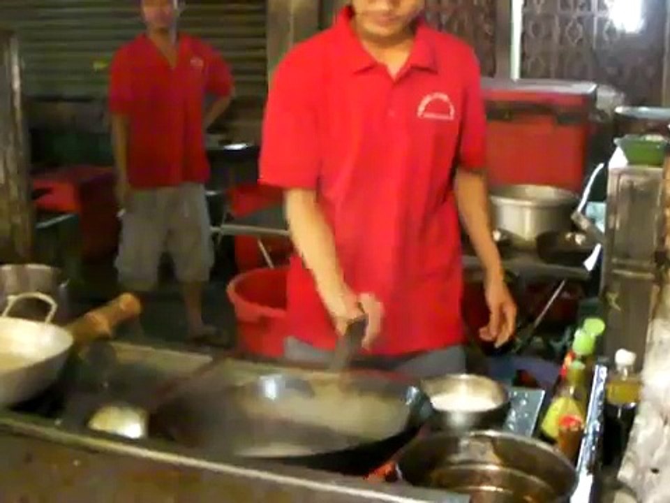 ベトナムの屋台　チャーハン 見事！