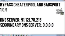 GTA 5 ONLINE - HOW TO BYPASS THE CHEATERS POOL AND BAD SPORTS LOBBY AFTER PATCH 1.09 [NEW DNS CODES]