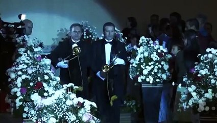 Entrada do Noivo - Candelabro Italiano - Casamento Militar - Camila e Paulo (Borborema - 20/07/2012)