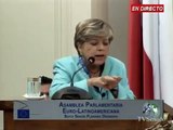 Alicia Bárcena, secretaria ejecutiva CEPAL - Inauguración Asamblea Parlamentaria EUROLAT