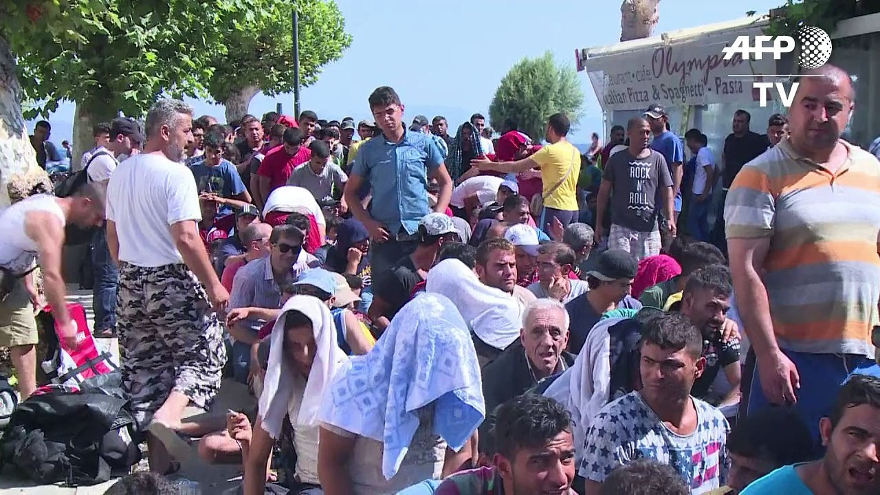 Tensions mount on Greek island of Kos over migrant influx