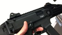AIRSOFT NEWS - EVO SCORPION FROM ASG STAND - IWA 2015
