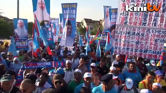 Kajang nomination day kicks off