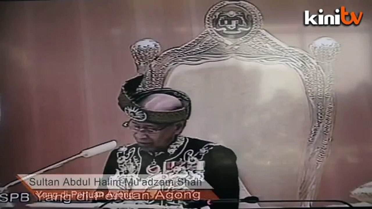 Agong gesa wakil rakyat jelaskan faedah GST