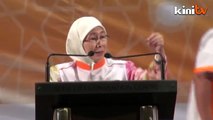 Wan Azizah: Air mata basahi pipi sekejap saja
