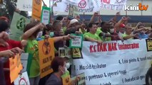 Group protests Taman Beringin incinerator plan