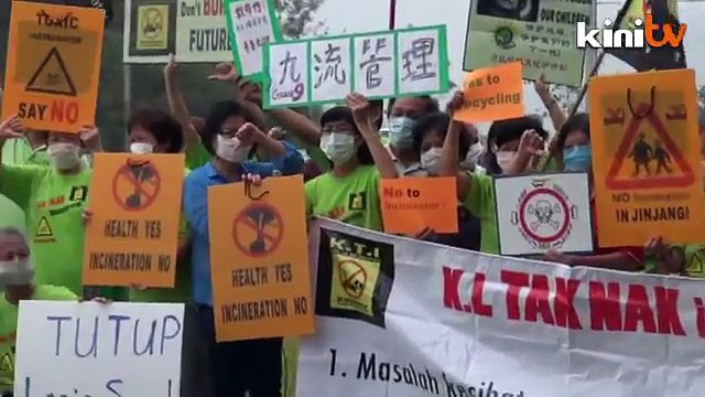 Penduduk berdemo lagi bantah insinerator Kepong