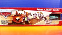 [Jinky] Disney Pixar Cars Mater's Rollin' Bowlin' Playset With Lightning McQueen Bowling Mater #16