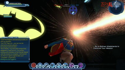 DCGame 2 v 2 leyendas pvp supergirl