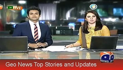 Geo News Headlines 14 August 2015_ Reham Khan Talk Against PTI's Justice Wajih U