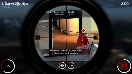 Hitman Sniper Chapter 1 Mission 4 - Dispose of a body in jacuzzi