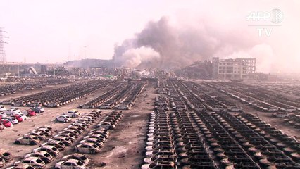 Dutzende Tote bei gewaltigen Explosionen in Tianjin