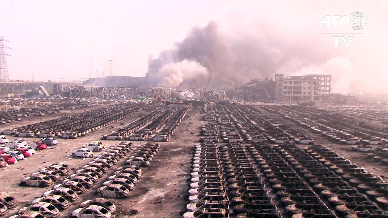 Dutzende Tote bei gewaltigen Explosionen in Tianjin
