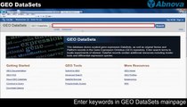 GEO DataSets