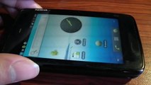 NOKIA N900 Nitdroid Gingerbread NeoCore Benchmark overclocked to 1150mhz Part 2