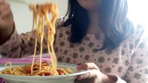 (ASMR) Eating Sounds : Pasta