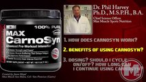 Beta Alanine as CARNOSYN, Only Patented L Carnosine Supplement for Performance by Max Muscle [FULL]