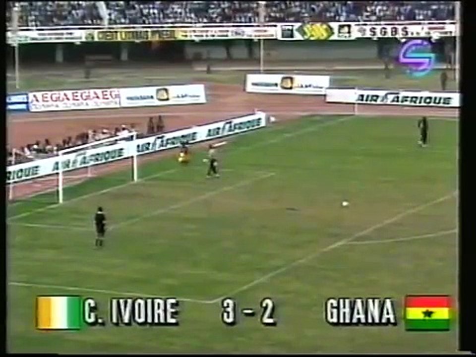 1992 January 26 Ivory Coast 0 Ghana 0 African Nations Cup Part 2