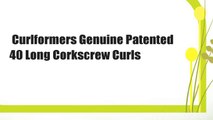 Curlformers Genuine Patented 40 Long Corkscrew Curls