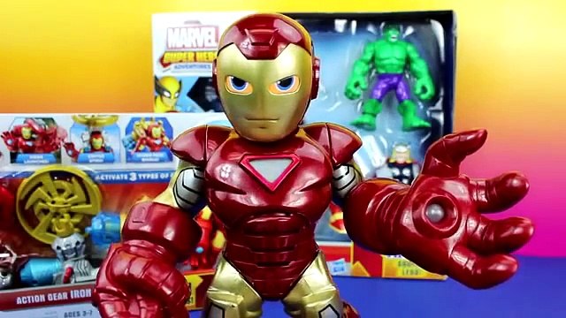 Play-Doh Superheroes Marvel Avengers Super Hero Squad Spiderman THOR HULK Wolverine IRON MAN