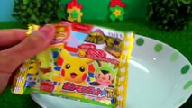ポケモンウエハースチョコ Pokemon Chocolate Snack 妖怪ウォッチ ジバニャン＆マリル おもちゃアニメ 人形劇