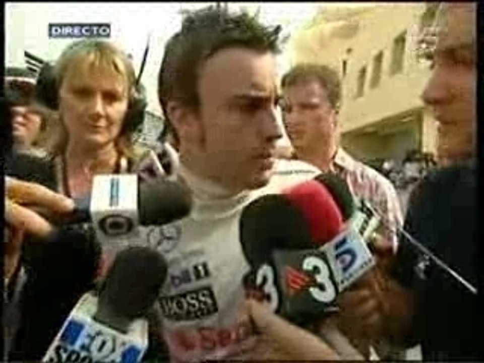 Alonso Qualify Bahrain
